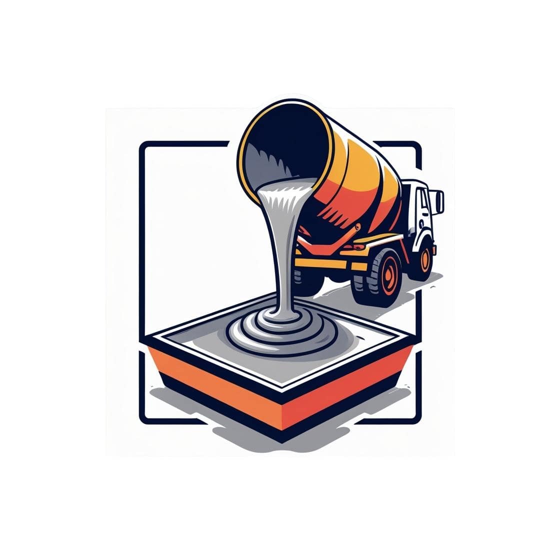 Hamden Concrete Logo